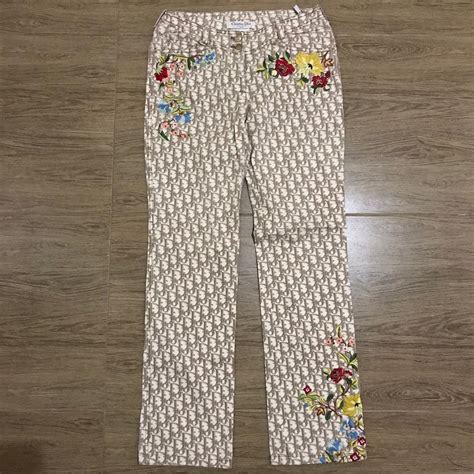 christian dior monogram pants